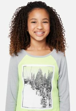 Adjmi Graphic Raglan Tee Tops