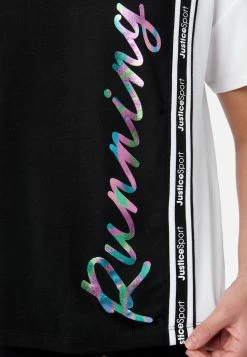 Adjmi J Sport Color Block Sports Graphic Tee Tops 8 Adjmi J Sport Color Block Sports Graphic Tee Tops