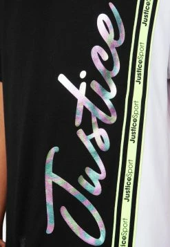 Adjmi J Sport Color Block Graphic Tee