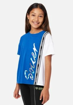 Adjmi Tops J Sport Color Block Sports Graphic Tee