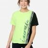 Adjmi J Sport Color Block Sports Graphic Tee