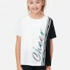 Adjmi J Sport Color Block Sports Graphic Tee