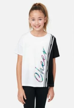 Adjmi J Sport Color Block Sports Graphic Tee