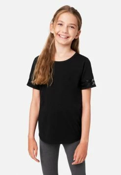 Adjmi Sequin Stripe Scoop-Neck Tee Tops