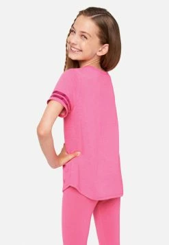 Adjmi Sequin Stripe Scoop-Neck Tee