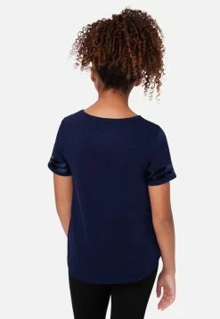 Adjmi Sequin Stripe Scoop-Neck Tee