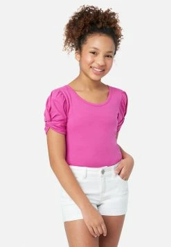 Adjmi Tops Puff Sleeve Bodysuit