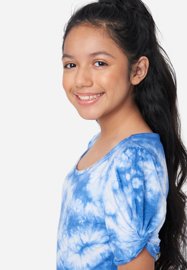 Adjmi Tops Patterned Puff Sleeve Bodysuit 4 Adjmi Tops Patterned Puff Sleeve Bodysuit