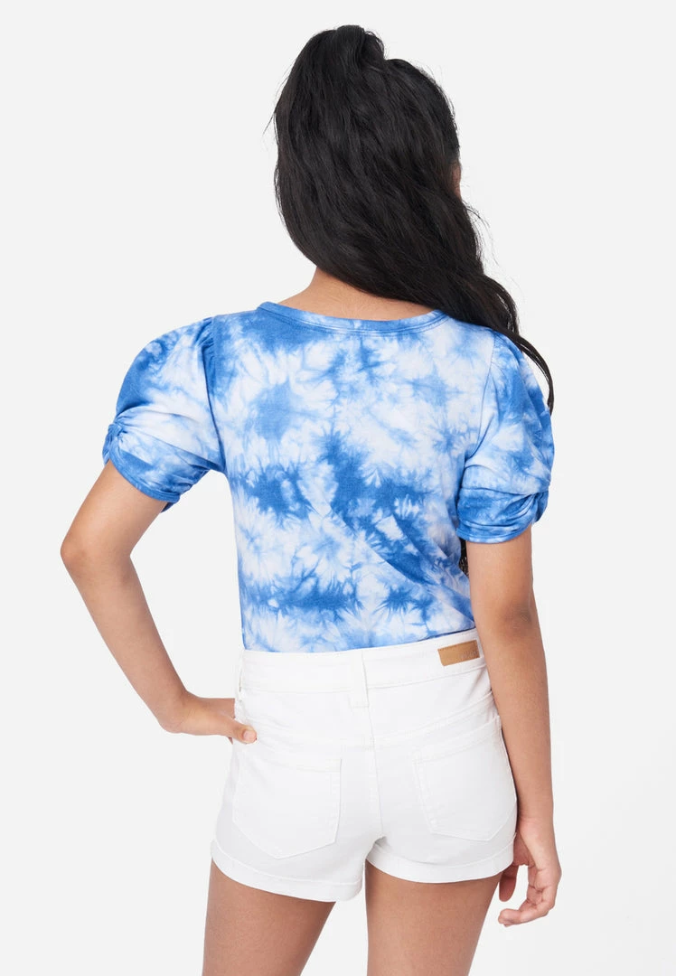 Adjmi Tops Patterned Puff Sleeve Bodysuit 5 Adjmi Tops Patterned Puff Sleeve Bodysuit