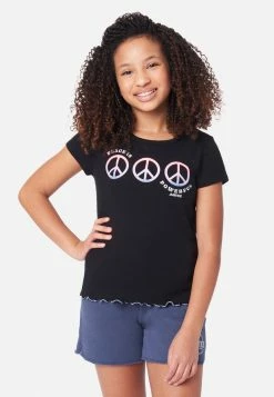 Adjmi Graphic Scoop Neck Tee Tops