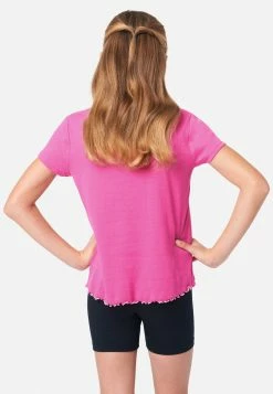 Adjmi Tops Graphic Scoop Neck Tee