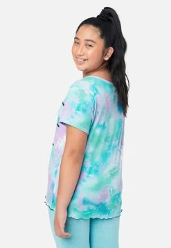 Adjmi Tops Graphic Scoop Neck Tee