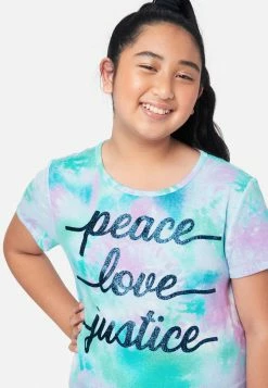 Adjmi Tops Graphic Scoop Neck Tee