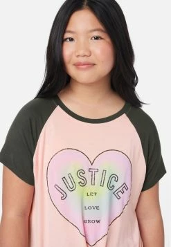 Adjmi Tops Collection X By Justice Graphic Twist-Front Tee