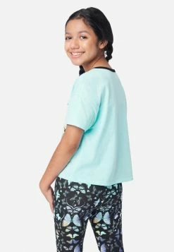 Adjmi Tops Graphic Crop Ringer Tee