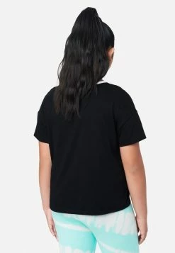 Adjmi Tops Graphic Crop Ringer Tee