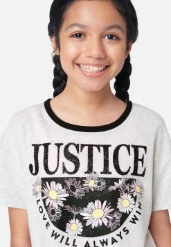 Adjmi Graphic Crop Ringer Tee