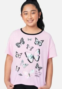 Adjmi Graphic Crop Ringer Tee