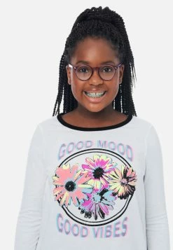 Adjmi Graphic Scoop-Neck Tee Tops