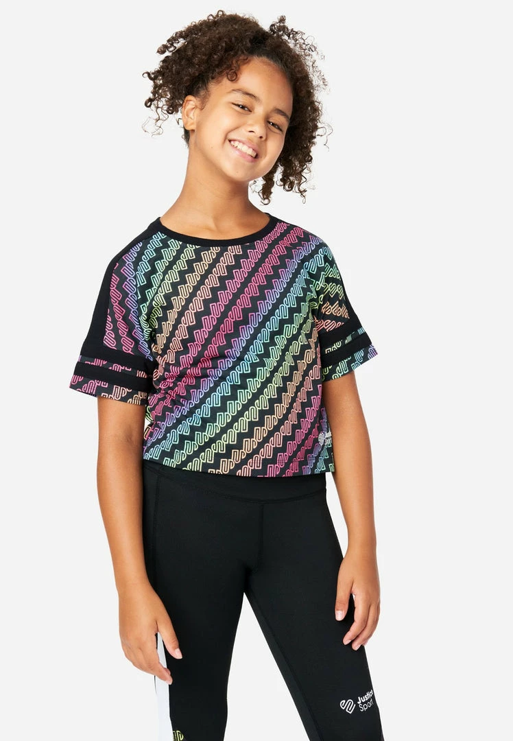 Adjmi Patterned Short Sleeve Tee 3 Adjmi Patterned Short Sleeve Tee