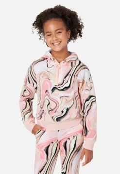 Adjmi Tops Collection X By Justice Patterned Zip-Up Hoodie