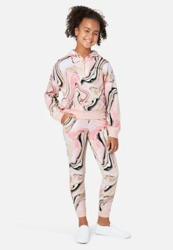 Adjmi Tops Collection X By Justice Patterned Zip-Up Hoodie