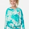 Adjmi Tie-Dye Hacci Hoodie Tops