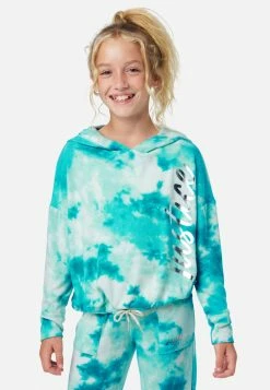 Adjmi Tie-Dye Hacci Hoodie Tops