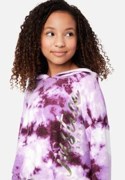 Adjmi Tops Tie-Dye Hacci Hoodie