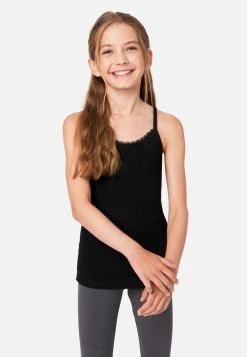 Adjmi Tops Lace-Trim Scoop Neck Tank