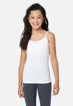 Adjmi Tops Lace-Trim Scoop Neck Tank