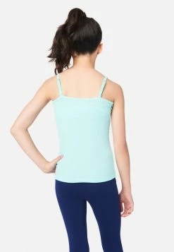 Adjmi Lace-Trim Scoop Neck Tank Tops