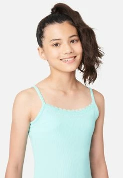 Adjmi Lace-Trim Scoop Neck Tank Tops