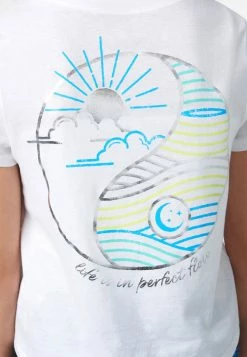 Adjmi Tops Graphic Crop Tee