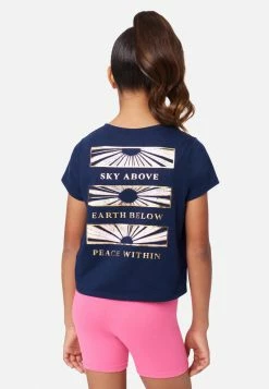 Adjmi Graphic Crop Tee