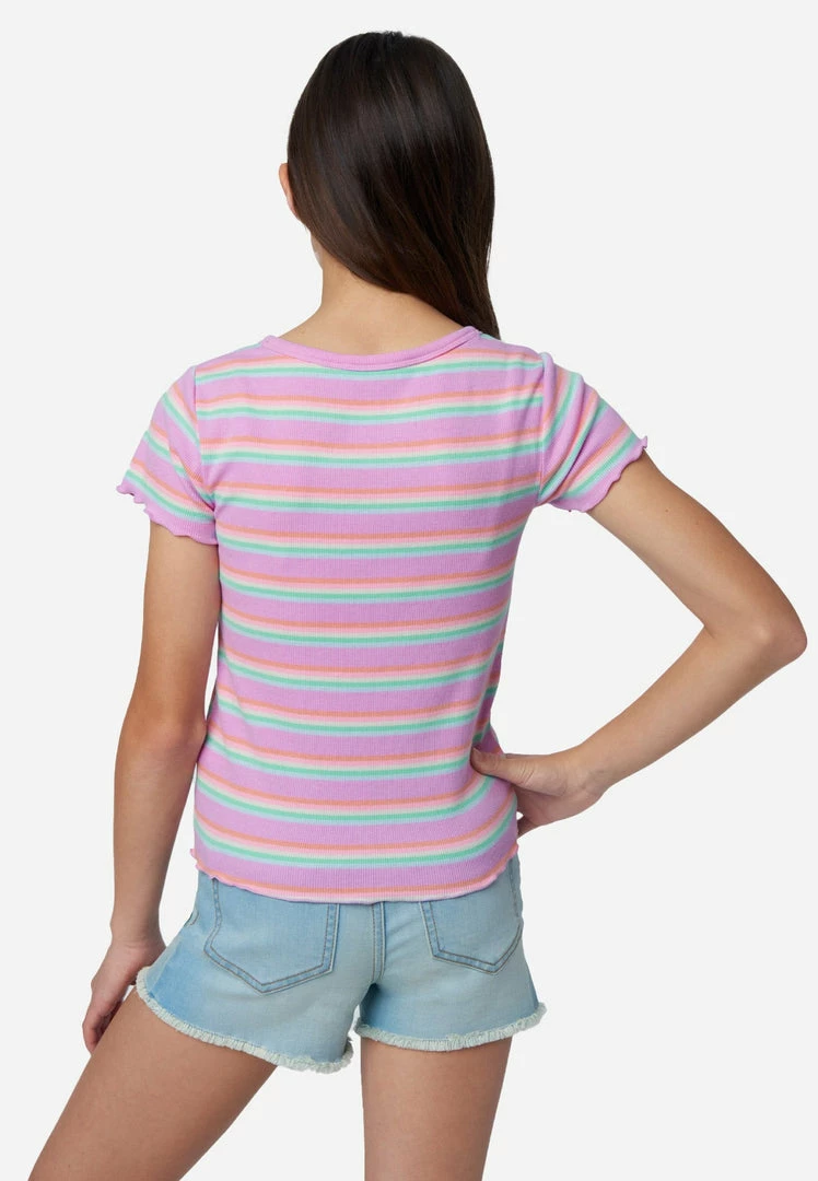 Adjmi Patterned Button-Up Tee Tops 7 Adjmi Patterned Button-Up Tee Tops