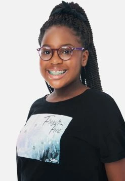 Adjmi Graphic Tie-Front Tee & Hair Tie Tops