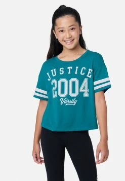 Adjmi Patterned Short Sleeve Tee Tops