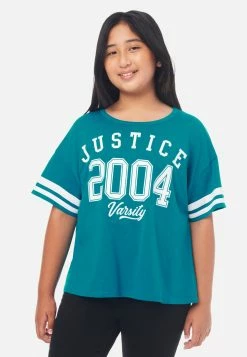 Adjmi Patterned Short Sleeve Tee Tops