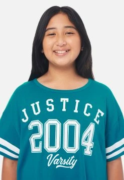 Adjmi Patterned Short Sleeve Tee Tops