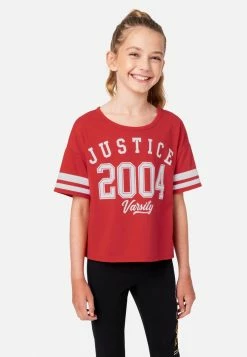 Adjmi Patterned Short Sleeve Tee Tops