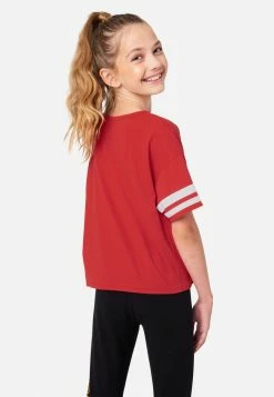 Adjmi Patterned Short Sleeve Tee Tops