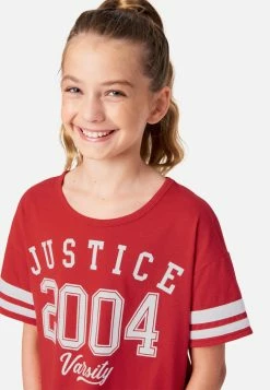 Adjmi Patterned Short Sleeve Tee Tops