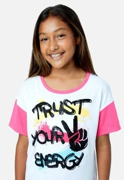 Adjmi Graphic Scoop Neck Tee Tops