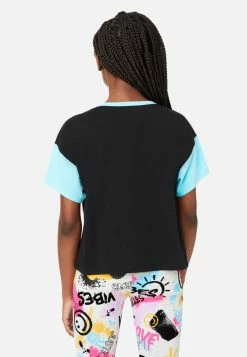 Adjmi Tops Graphic Scoop Neck Tee