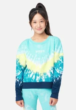 Adjmi Tops Tie-Dye Crewneck Sweatshirt