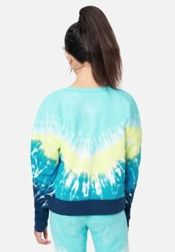 Adjmi Tops Tie-Dye Crewneck Sweatshirt