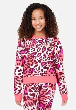 Adjmi Tops Patterned Crewneck Sweatshirt