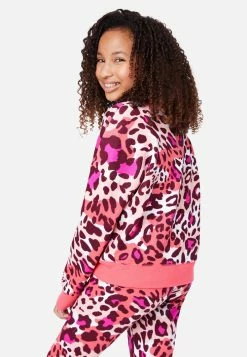 Adjmi Tops Patterned Crewneck Sweatshirt