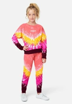 Adjmi Tops Tie-Dye Crewneck Sweatshirt